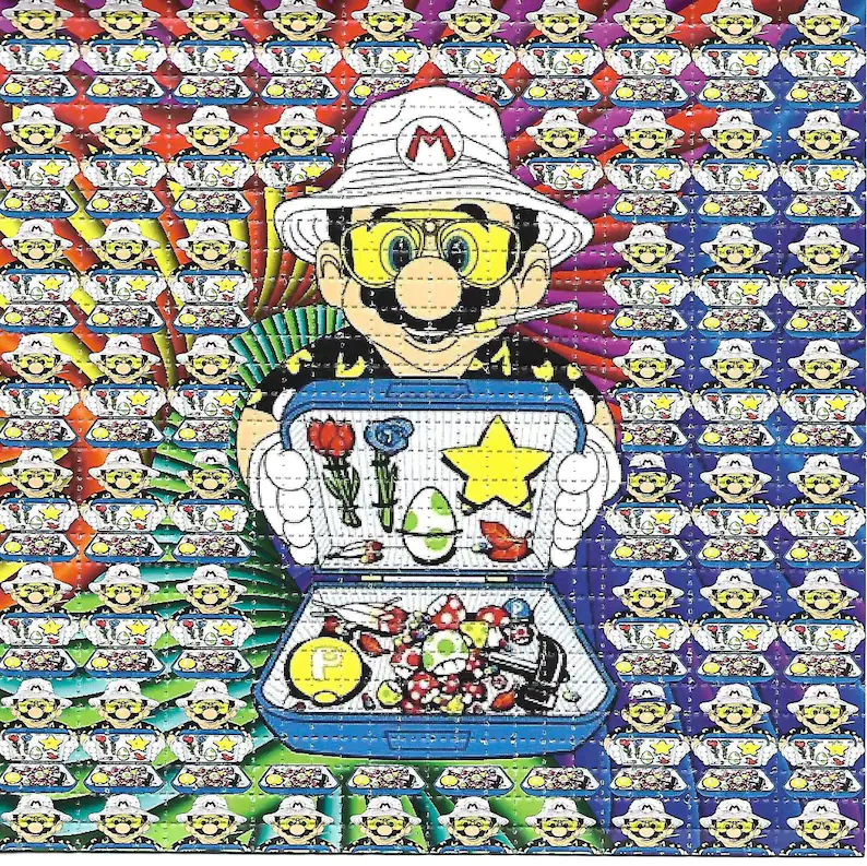 Mushroom Dealer Psychedelic LS - огляд і ціна Ink Blotter Paper