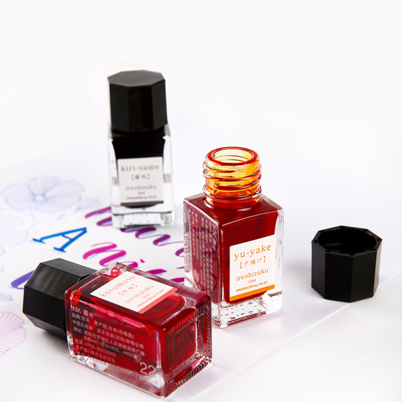 1PC Japan Pilot Color Shizuku  - огляд і ціна Fountain Pen Bottled Ink