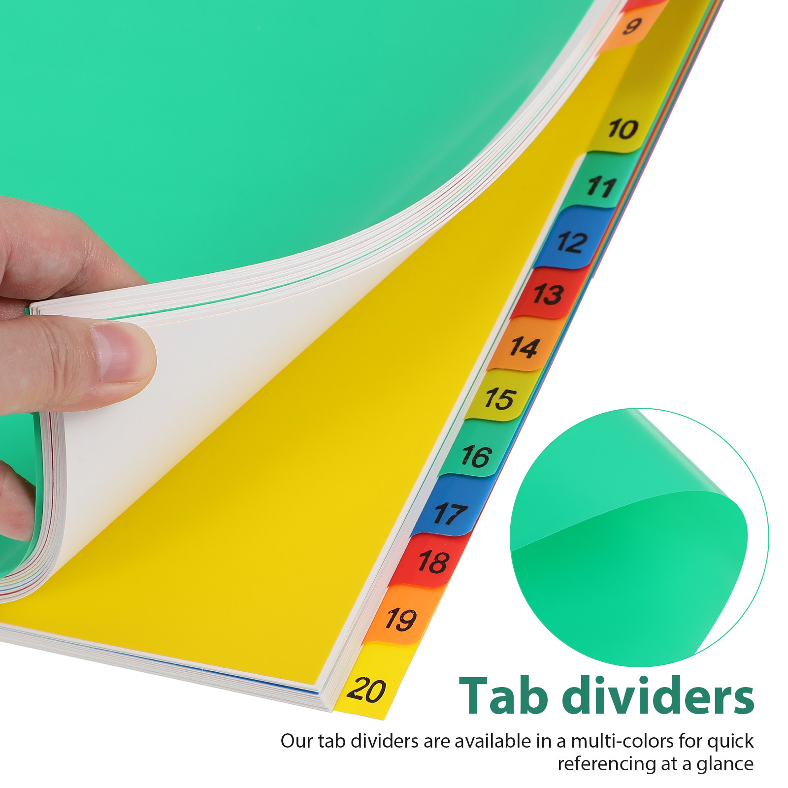 20 Pages A4 Size Color Coded P - огляд і ціна Tab Divider A4