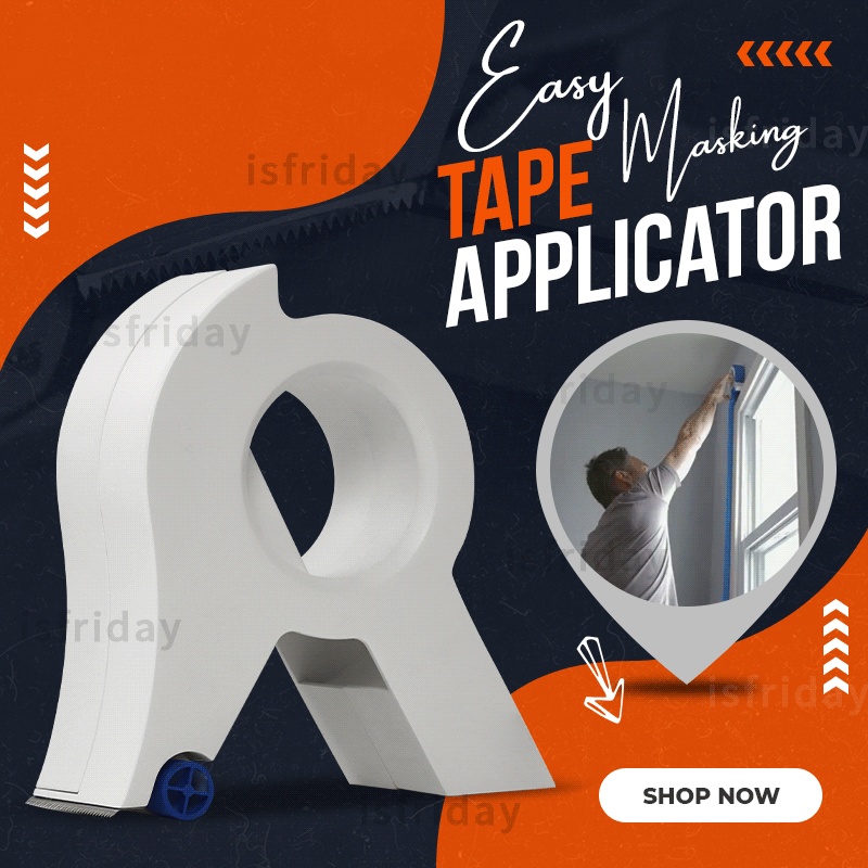 Painter Masking Tape Applicato - огляд і ціна Tape Dispenser Weighted