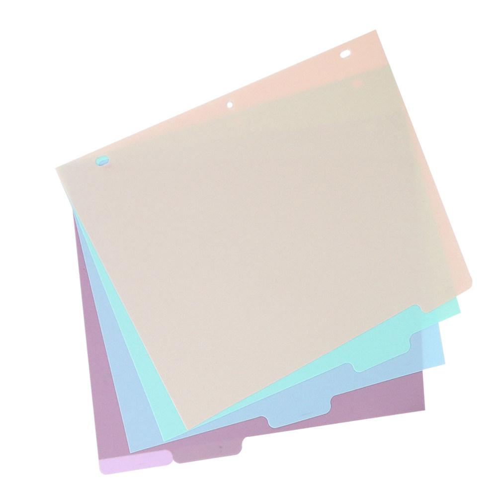 1Set Frosted PP A4 Binder Divi - огляд і ціна Tab Divider A4
