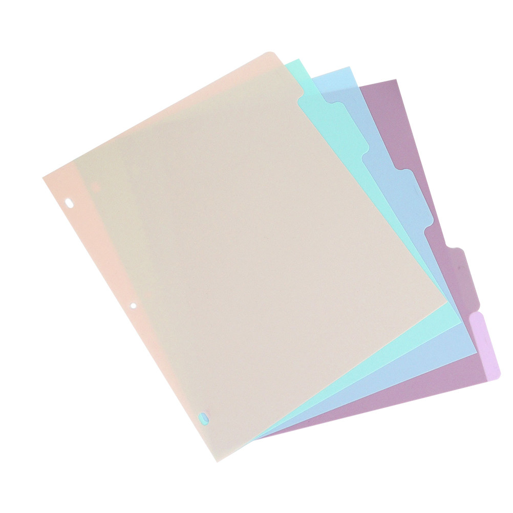 1Set Frosted PP A4 Binder Divi - огляд і ціна Tab Divider A4