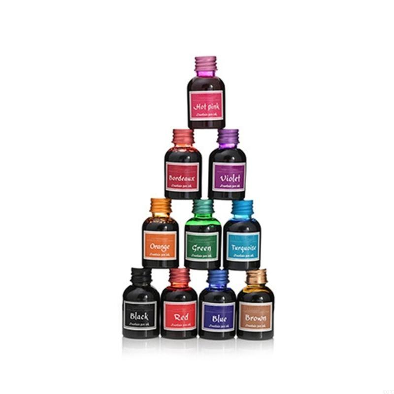 10 Colors 1 Bottle Pure Colorf - огляд і ціна Fountain Pen Bottled Ink