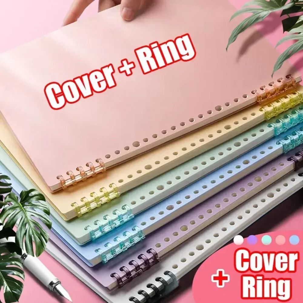 4Pcs PP Loose-leaf Book Cover  - огляд і ціна Binder A4 Lever
