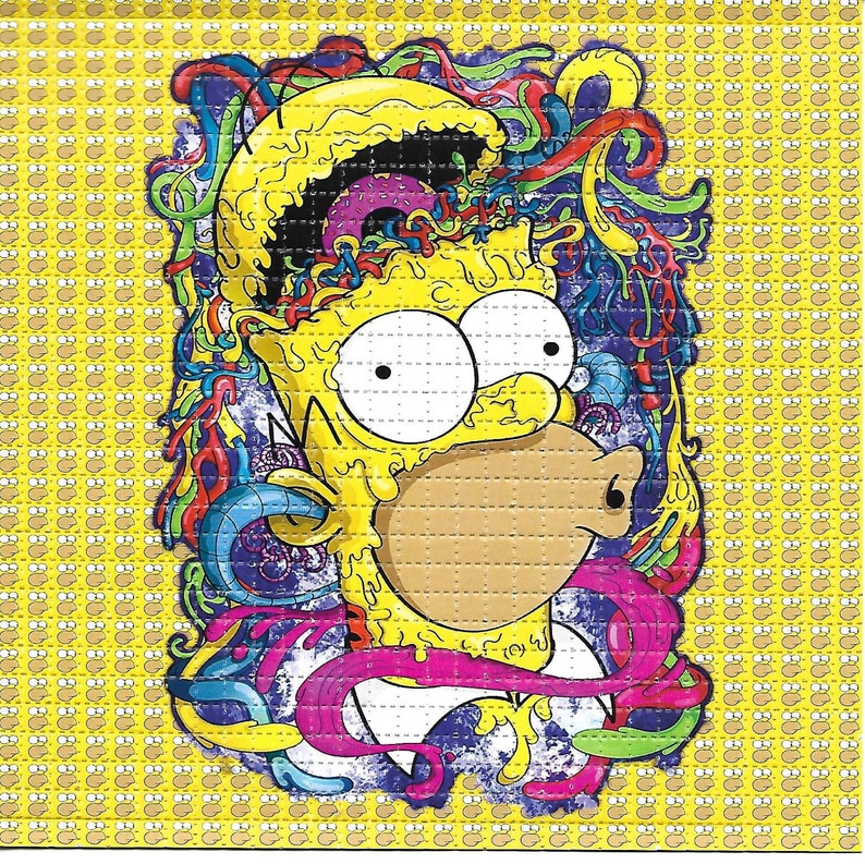 Mind blown Psychedelic Acid-Fr - огляд і ціна Ink Blotter Paper