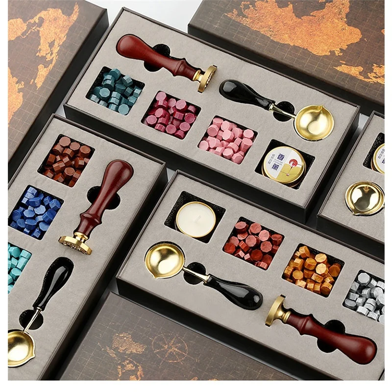 DIY Stamps Wax Seal Box Kit De - огляд і ціна Wax Seal Stamp Set