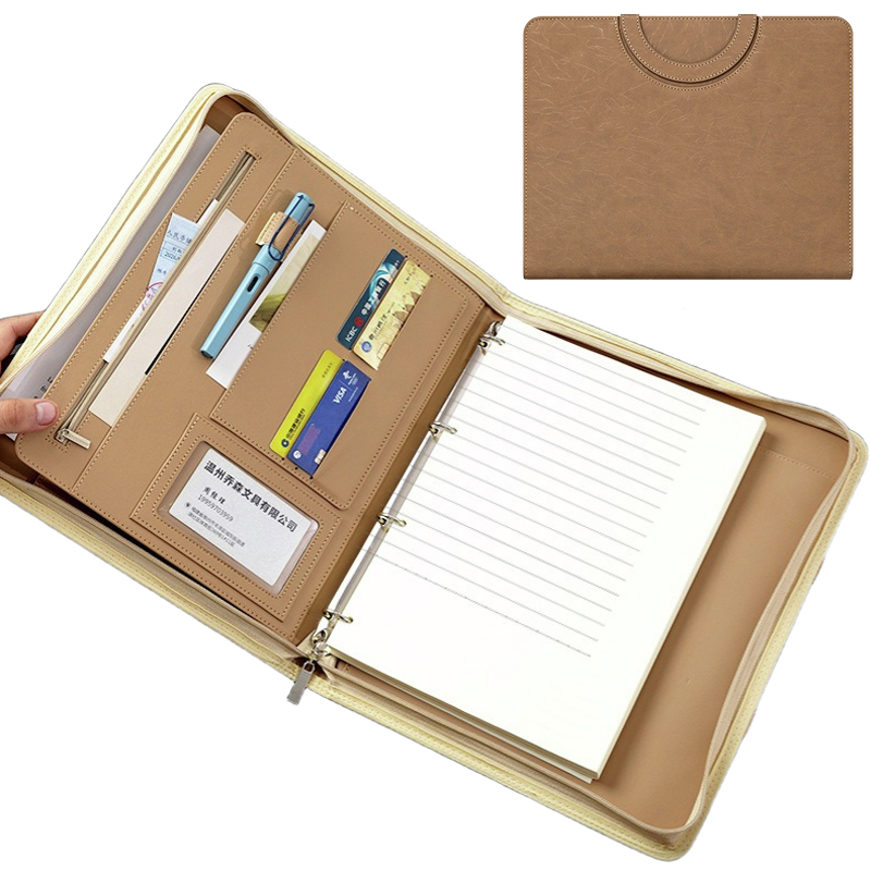Multifunctional A4 PU Leather  - огляд і ціна Binder A4 Lever