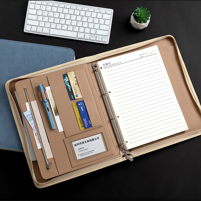 Multifunctional A4 PU Leather  - огляд і ціна Binder A4 Lever
