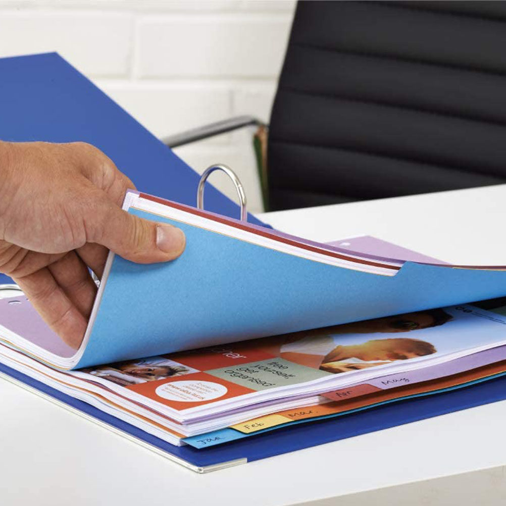 12Pcs A4 Index Dividers 11 Hol - огляд і ціна Tab Divider A4